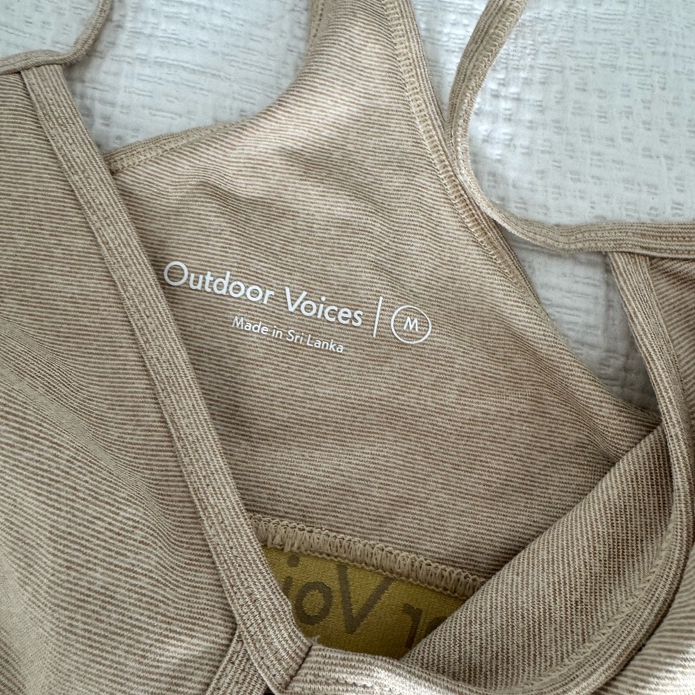 Outdoor Voices Steeplechase bra M